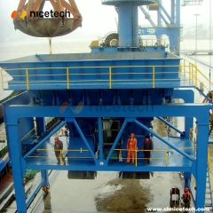 Bulk Cargo Fixed Type doule load system to truck Hopper Customized Hopper funel Used in Port