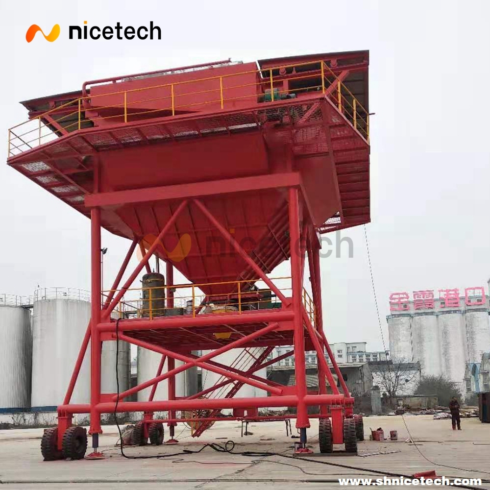 Dedust Mobile Port Hopper for Coal Discharging