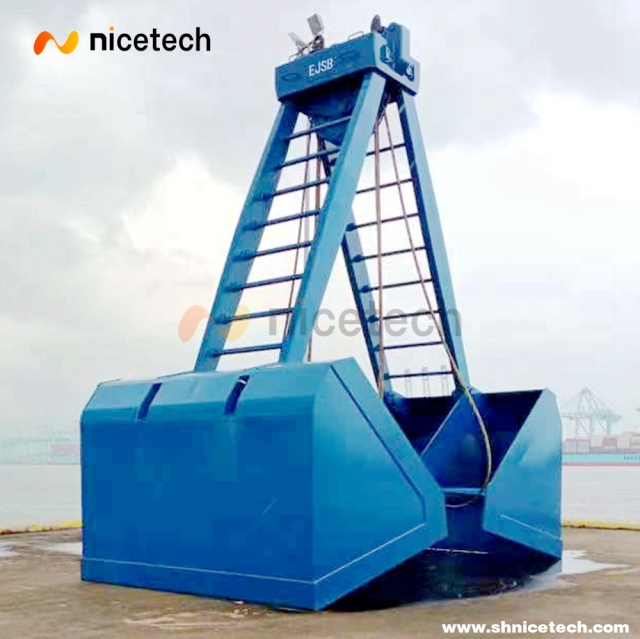 Large Grab heavy duty Four Rope Clamshell Grab