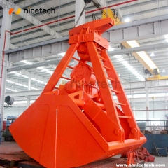 Rope Controled Mechanical Grab Bucket