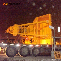 22 CBM Four rope control mechnical clamshell grab bucket