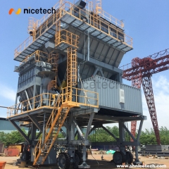 50 M3 Industry Bulk Material Handling Mobile Fertilizer Hopper for Port