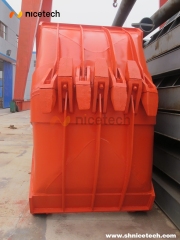 5CBM heavy duty Four rope dredging grab wit dreding teeth