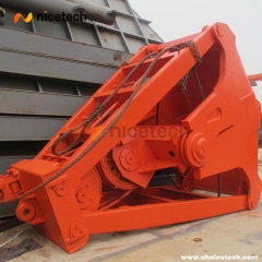 5CBM heavy duty Four rope dredging grab wit dreding teeth
