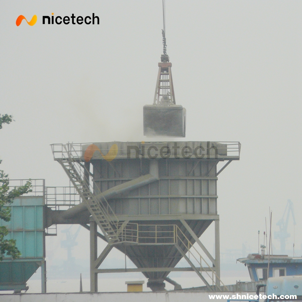 Bulk Cargo Fixed Type Hopper Customized Hopper Used in Port