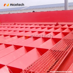 30cbm Fixed Type Mobile Hopper for Truck Loading Dry Bulk Cargo