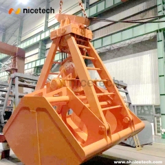 22 CBM Four rope control mechnical clamshell grab bucket