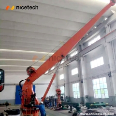 1.5T 16M Pedestal Marine Ship Hydraulic  Knuckle  Crane