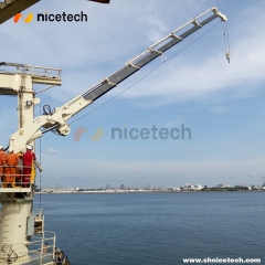 2.5T 22M Telescopic Knuckle Boom Marine