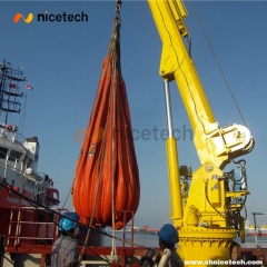 Marine Ship Hydraulic foldable Telescoping Knuckle marine Crane