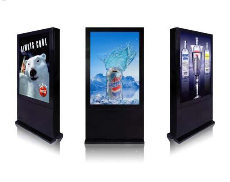 1360X600mm outdoor P6 full color shop advertising board programmable vertical led advertising display