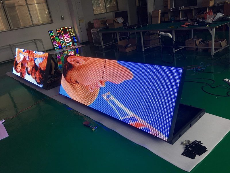 2560x800mm Outdoor LED display  P10 RGB SMD Full color  Waterproof LED advertising screen wall