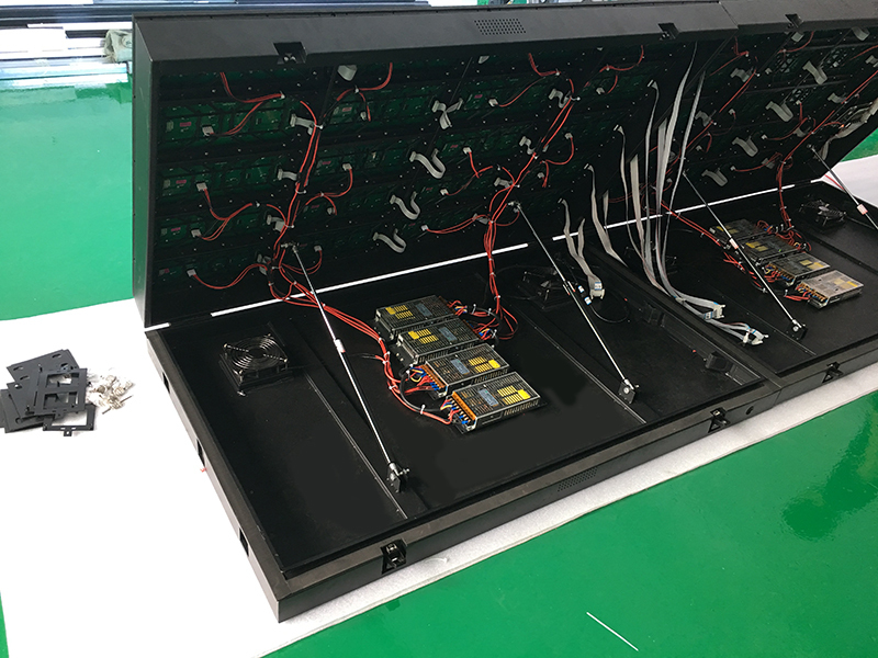 2560x800mm Outdoor LED display  P10 RGB SMD Full color  Waterproof LED advertising screen wall
