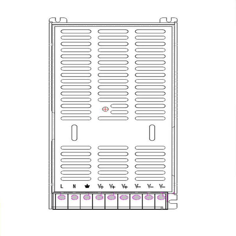 CE certification ultra-thin LED display power YY-D-200-5 switchable input voltage 220v or 110v stable operation output voltage 5v