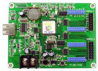 Asynchronous full-color control card TF-QS1 can partition LED display full color grayscale video card 8 M