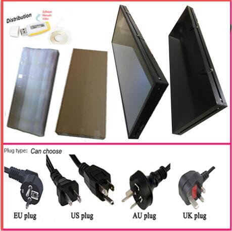 39"x14" RGB Full color  P5 Indoor LED Message Sign Moving Scrolling led Display Board for shop windows