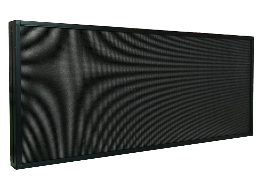 HD P4 led car bus taxi cars led electronic screen Led advertising display screen size is 1330x306X50mm