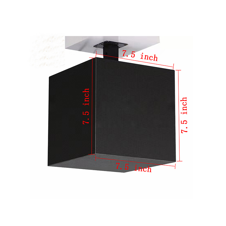 Indoor  led multi-sided display 192mm New design Full color HD P3 cube led advertising screen