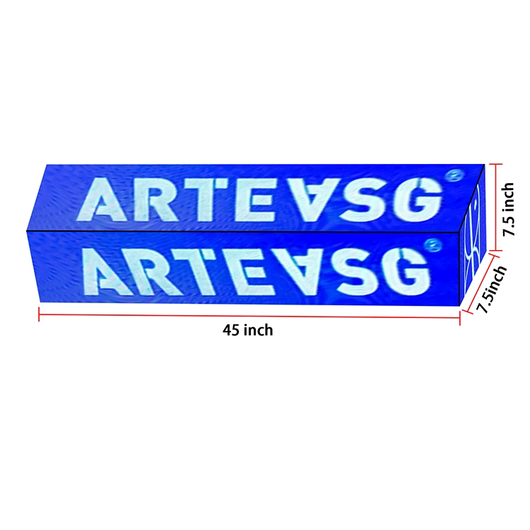 Indoor  led multi-sided display 1152mm X192mm New design Full color HD P3 cube led advertising screen