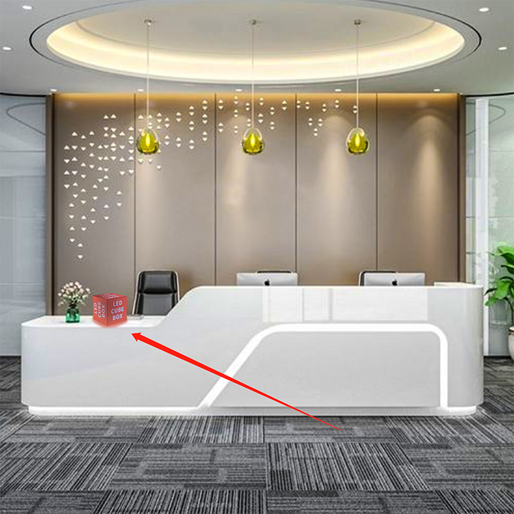 Indoor  led multi-sided display 192mm New design Full color HD P3 cube led advertising screen