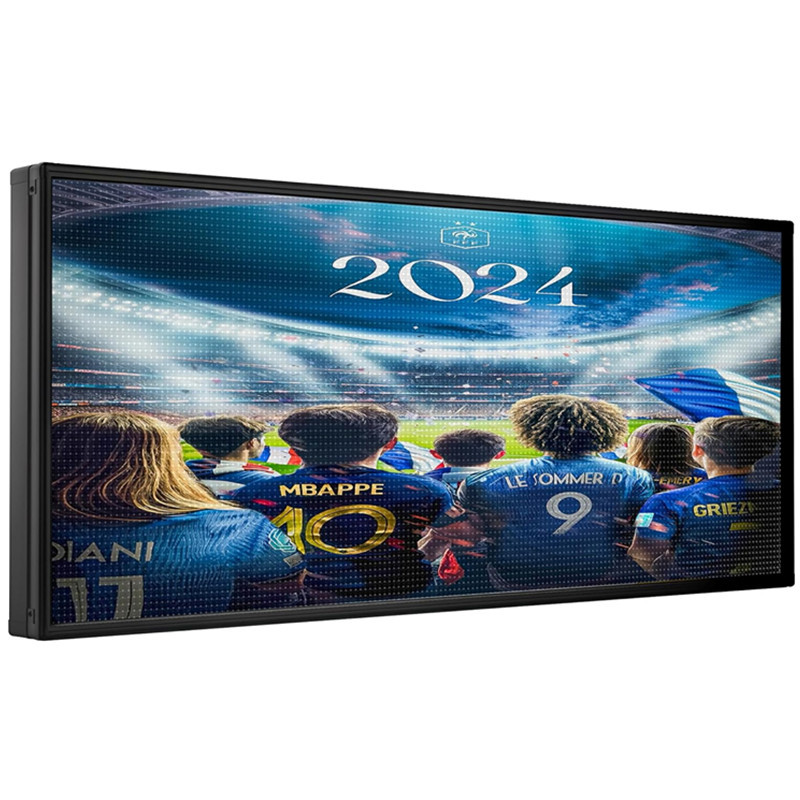 P6 Programmable LED Sign 71" x 33" For Outdoor With Waterproof IP45 LED Display Screen WiFi+USB LED Scrolling Message Board