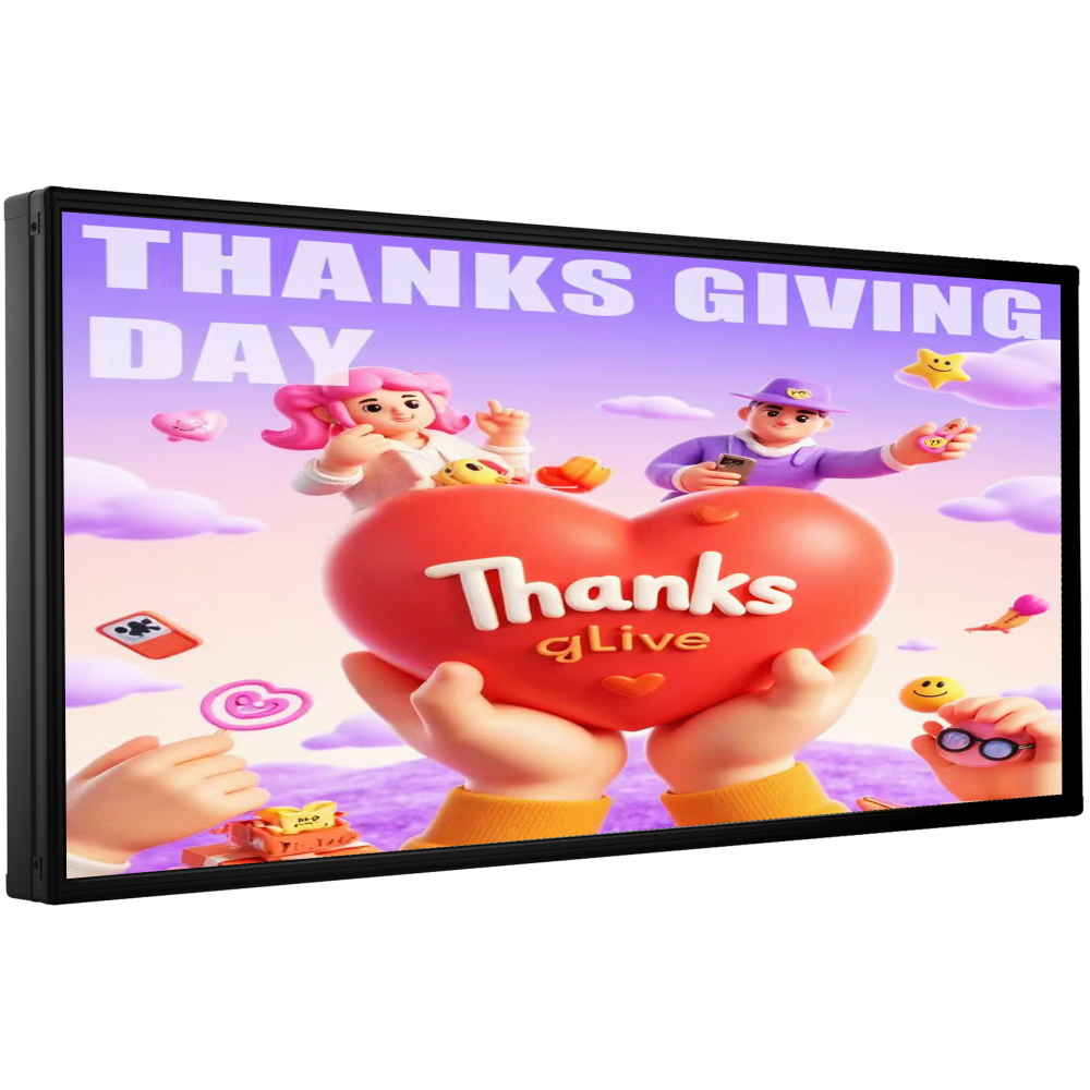 P5MM Programmable LED Sign 65" x 33.5" for Outdoor LED Display WiFi+USB LED Scrolling Message Board with High Resolution Support Texts, Images& Video with Waterproof IP45