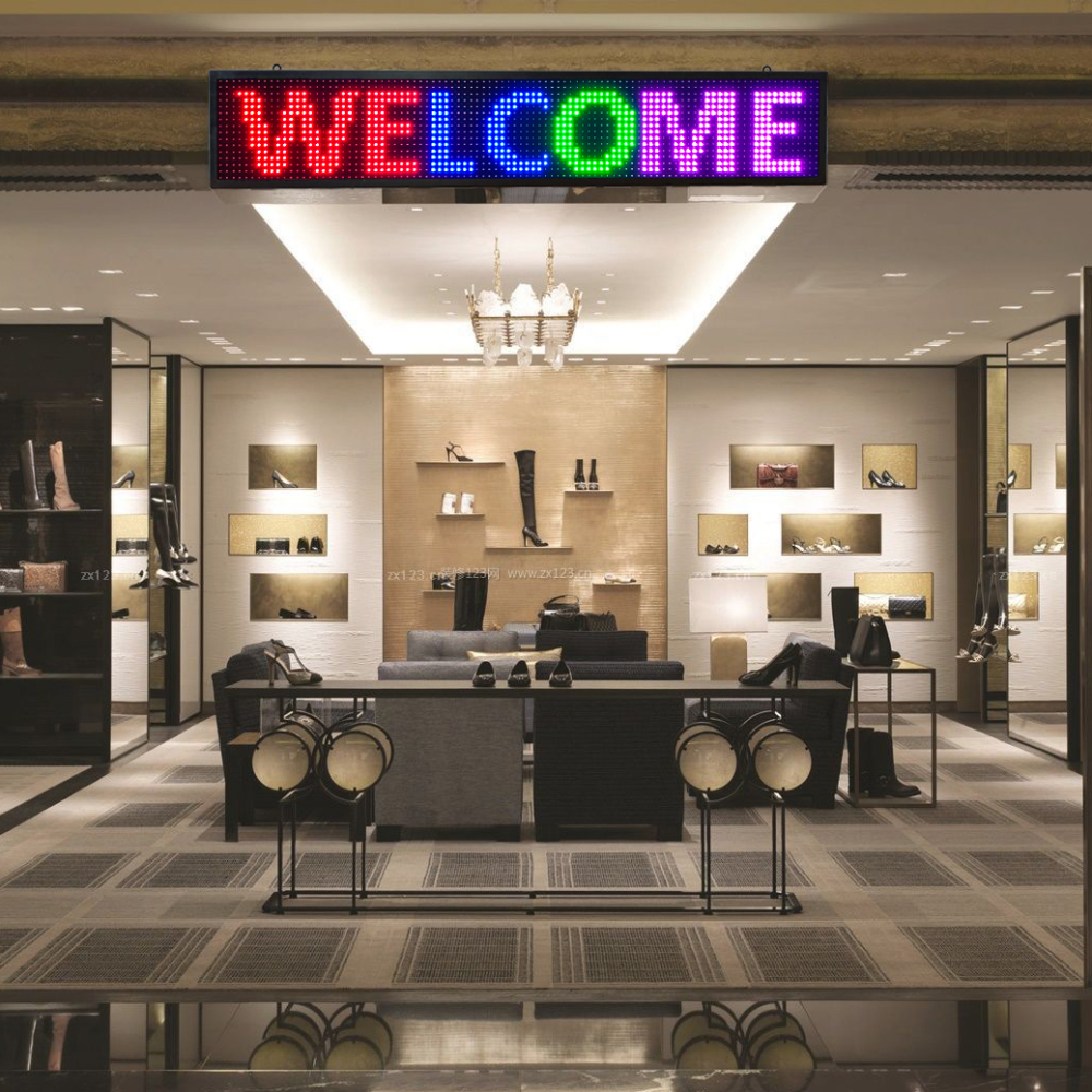 Outdoor P10 Programmable Led Sign, 40"×8" LED Scrolling Message Board, RGB Full Color Display with SMD Technology for Advertising and Business, WiFi + USB Control Neon LED Screen