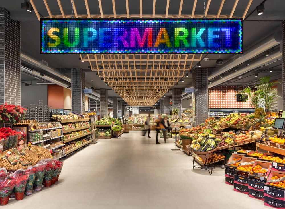 PH10 mm Outdoor 77"x14" LED Sign Programmable LED Signs Full Color Scrolling Led Display High Brightness LED Advertising Display Board