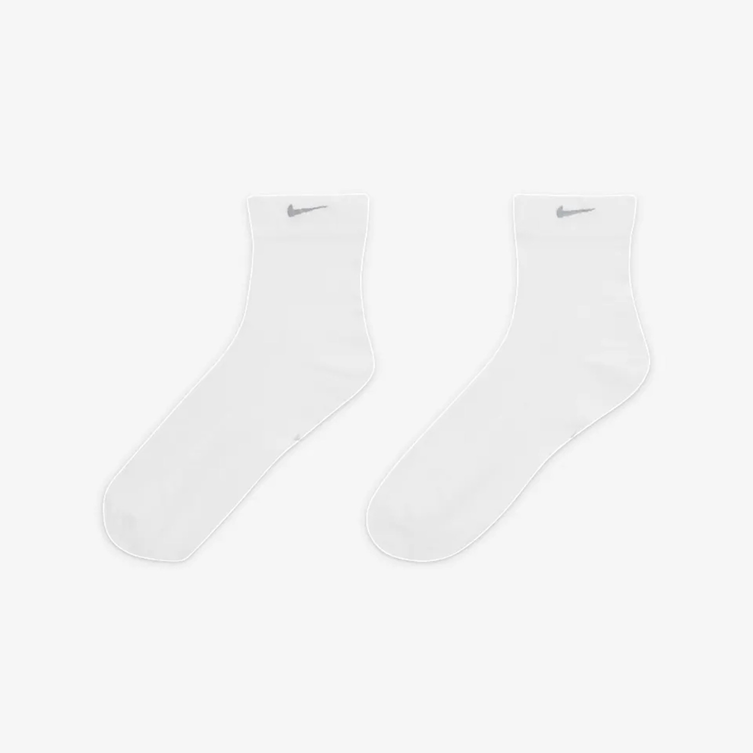 Nike This Season New Women's Lightweight Double Pack Sports Socks FJ2239-100