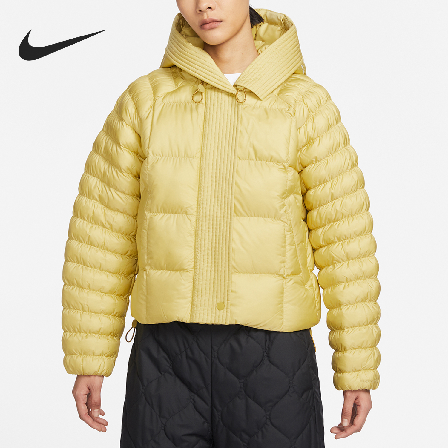 Nike Winter 2025 New Women's Hooded Warm Sports Jacket FB8730-720