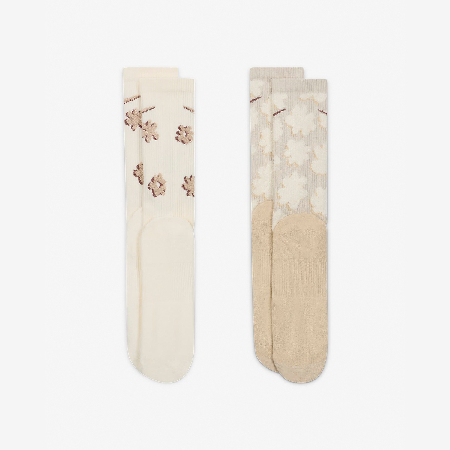 Nike Spring Men's and Women's Knit Durable Casual Sports Socks Two Pairs FN9136-900