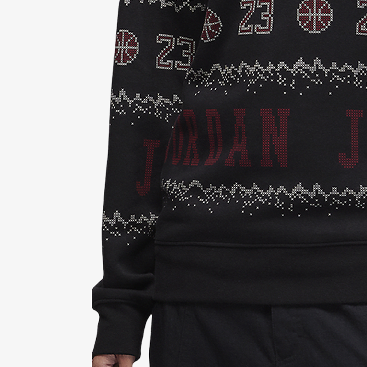 Nike New Men's Winter Printed Warm Round Neck Hooded Sweatshirt FD7464-010