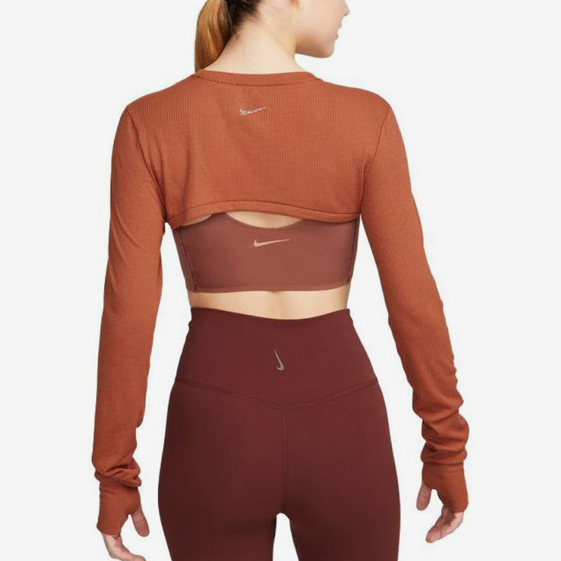 Nike YOGA LUXE Women's Yoga Hot Girl Sports Long Sleeve T-Shirt DV9198-246