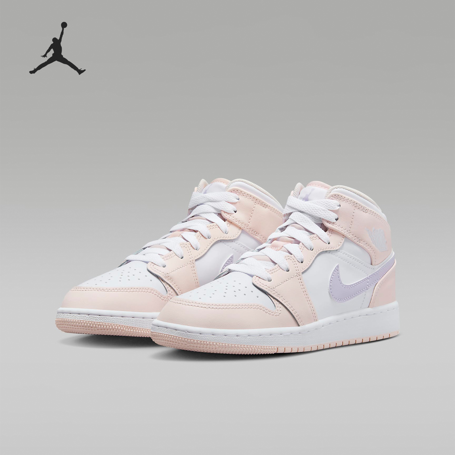 Nike Spring New GS Girls' Mid-Top Sports Basketball Shoes FD8780-601