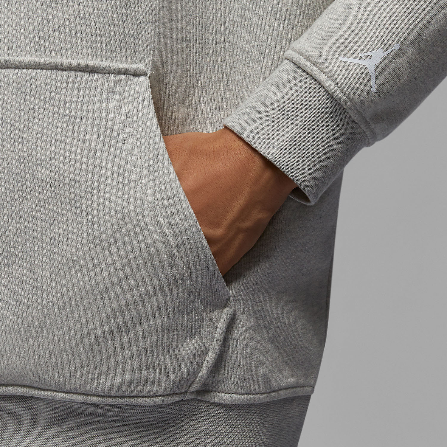 Nike JORDAN Men's Hooded Printed Pocket Sweatshirt FV8627-050