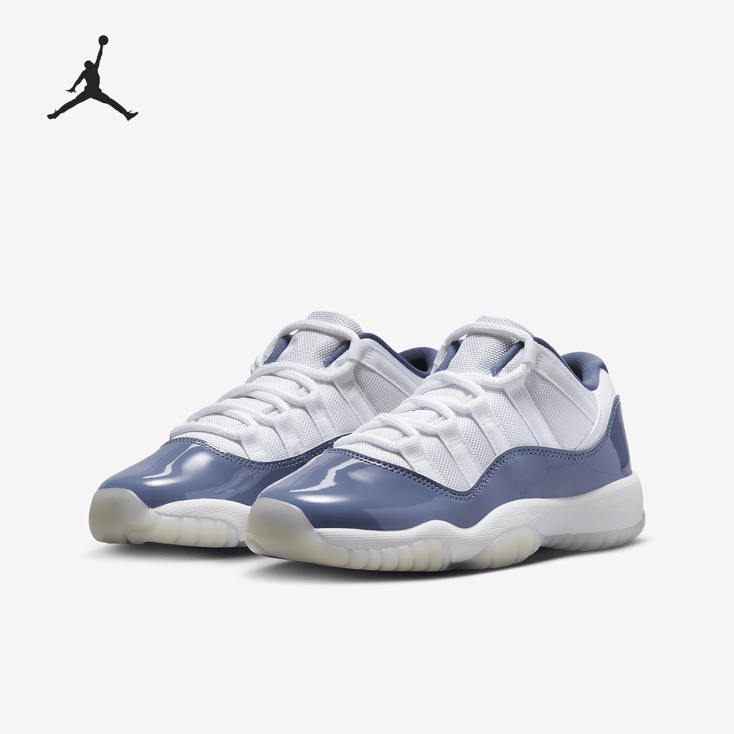 Nike JORDAN Kids' Low-top Durable Cushioned Retro Basketball Shoes FV5121-104