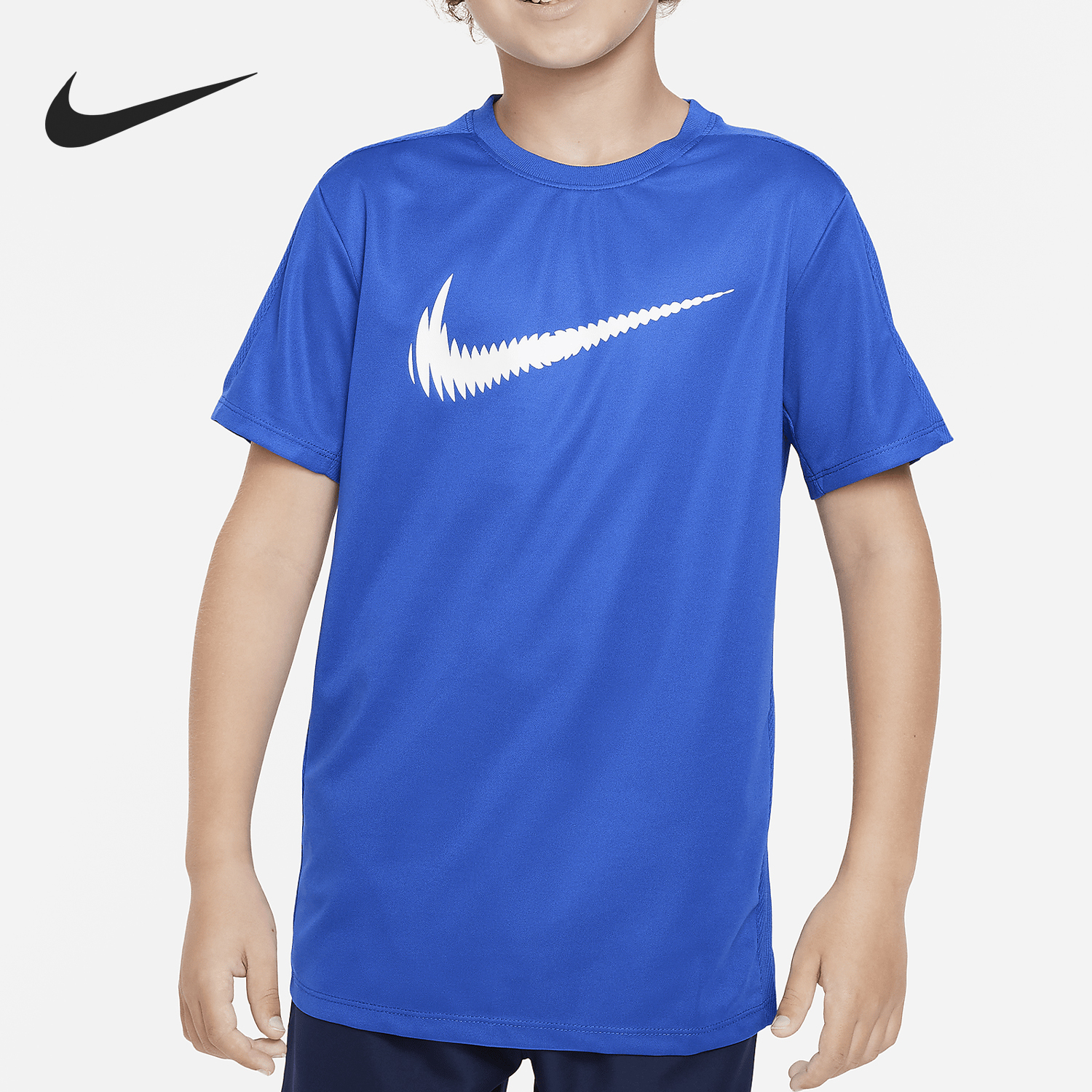 Nike Trophy23 Dri FIT Big Kids Loose Short Sleeve T-shirt FD3965-480