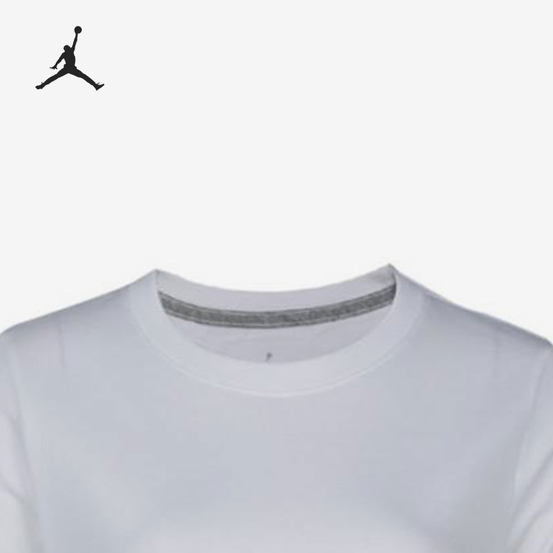 Nike JORDAN New Season Women's Fashion Casual Short-Sleeve CD2610-100