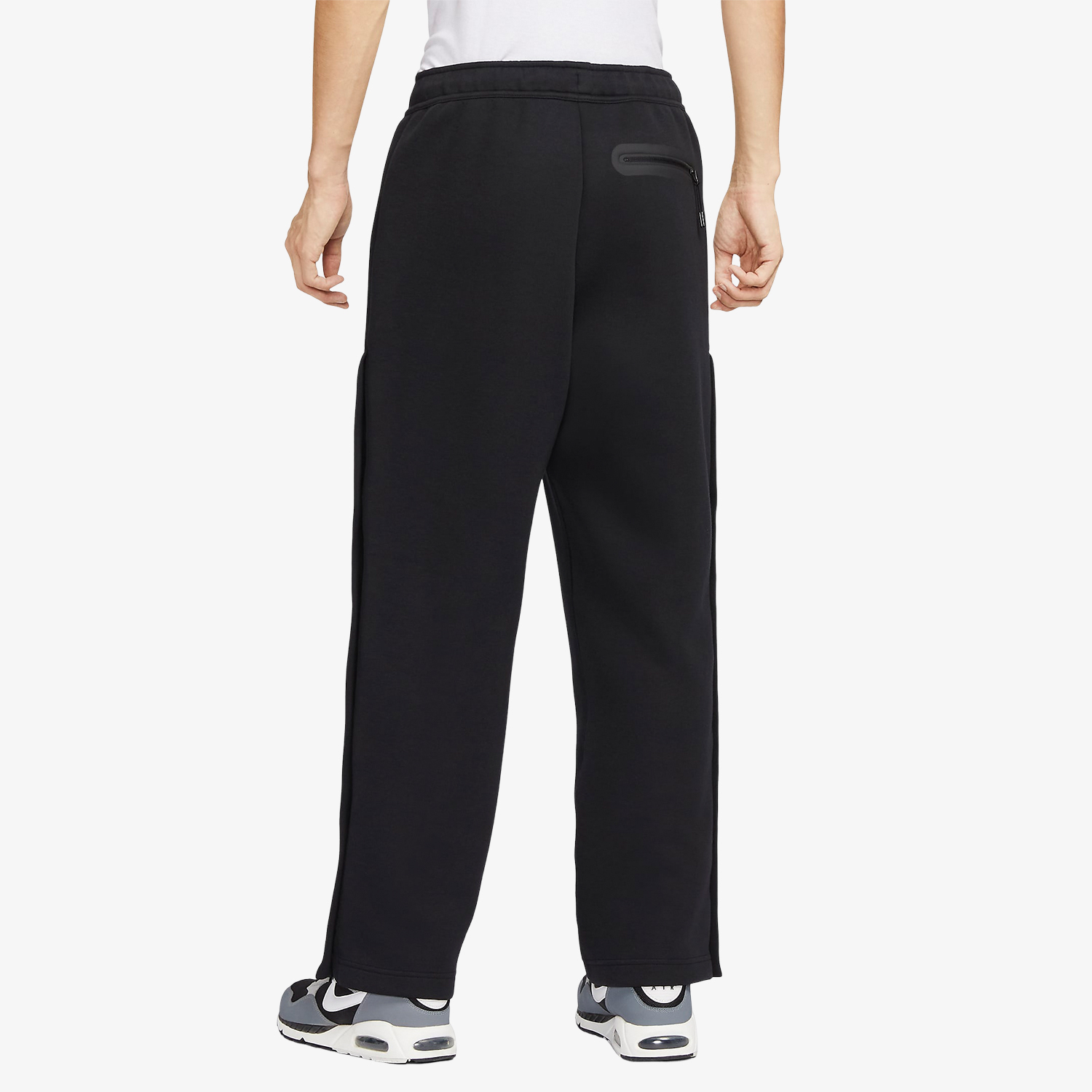 Nike New Season Men's Knit Loose Snap Sport Long Pants FB8015-010