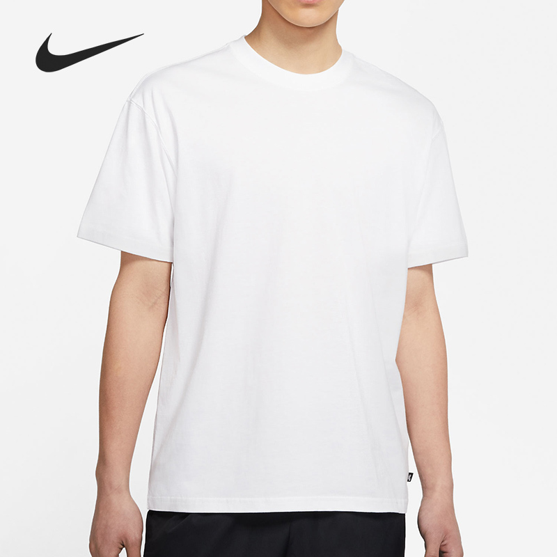 Nike Casual Men's Fashion Trendy Sports Round Neck Short-Sleeve T-Shirt DB9976-100