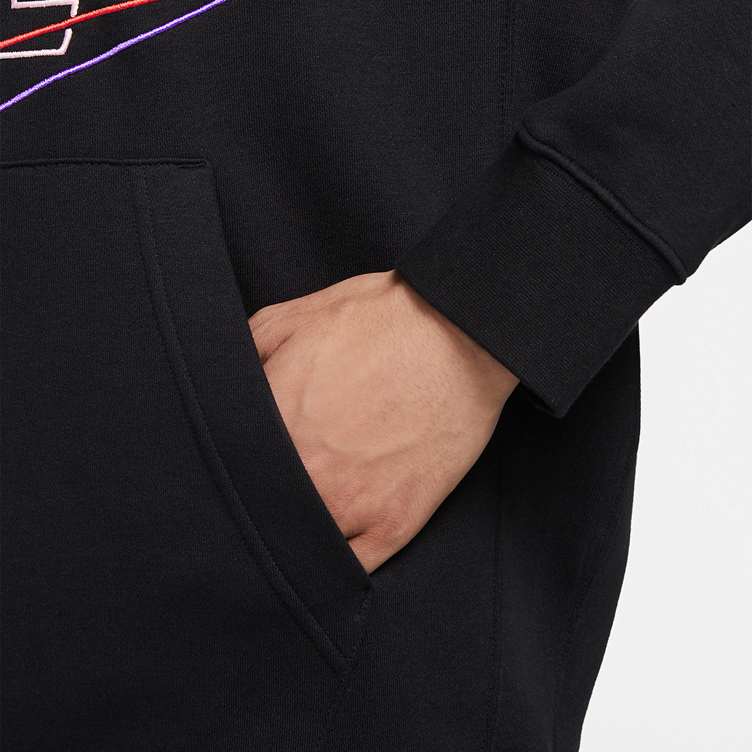 Nike's new men's fleece warm casual hooded sweatshirt DX0542-010