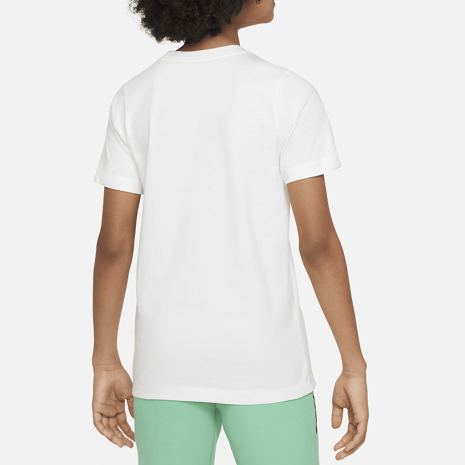 Nike Sportswear Big Kids New Round Neck Easy Leisure T-Shirt FN9667-100
