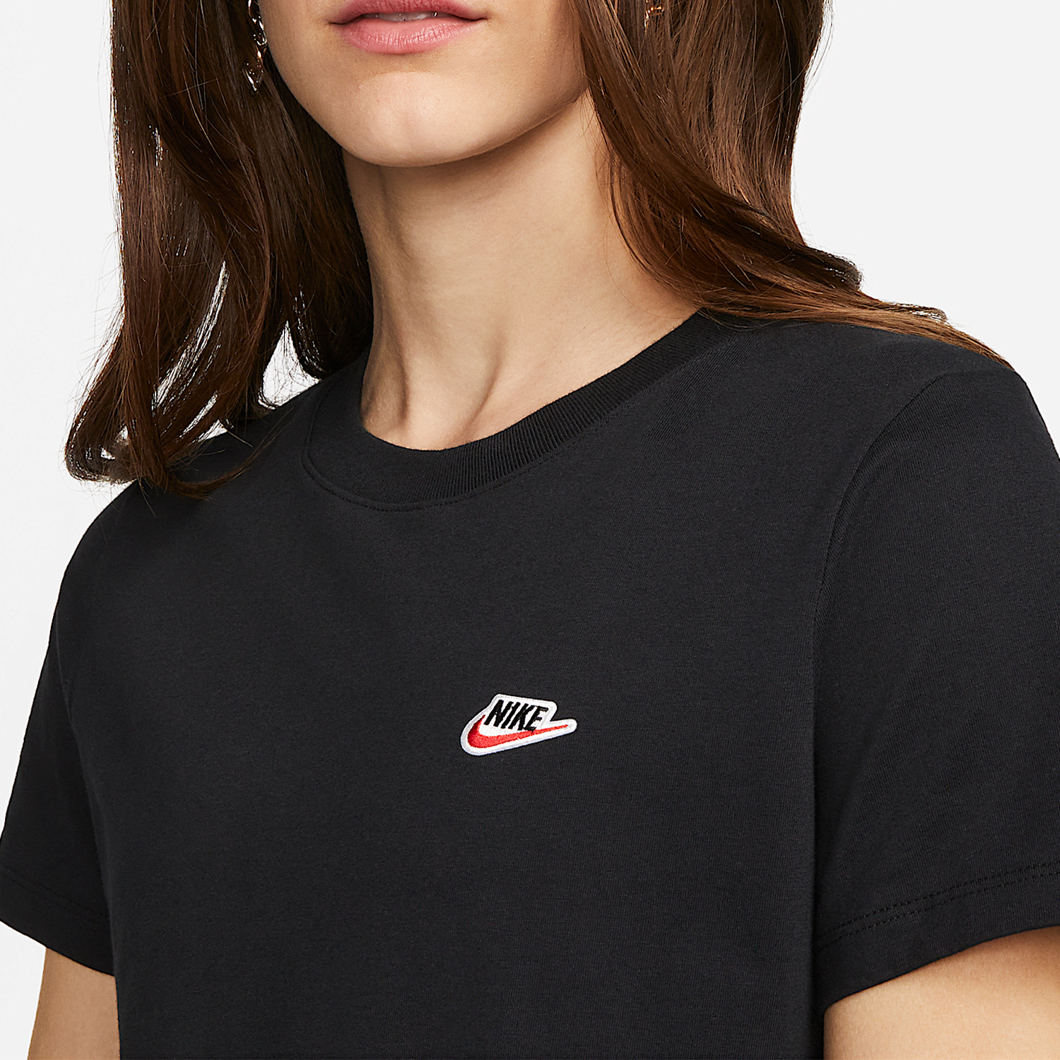 Nike Summer New Women's Loose and Breathable Round Neck Short Sleeve T-Shirt DZ4681-010