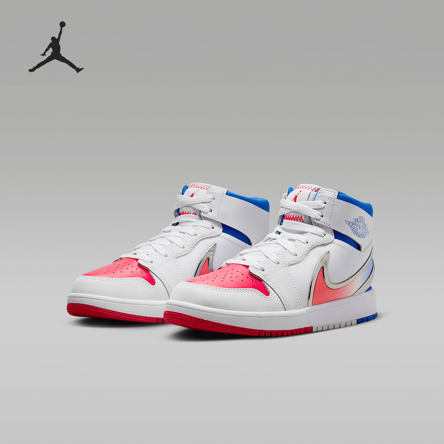 Nike JORDAN GS Women's Big Girl Anti-slip and Wear-resistant Basketball Shoes FQ1281-100