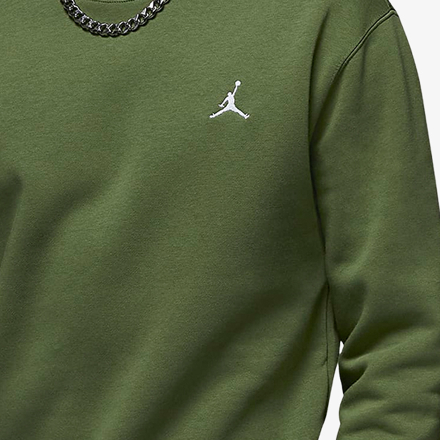 Nike JORDAN Men's Warm Embroidered Knit Casual Sweatshirt FJ7777-340