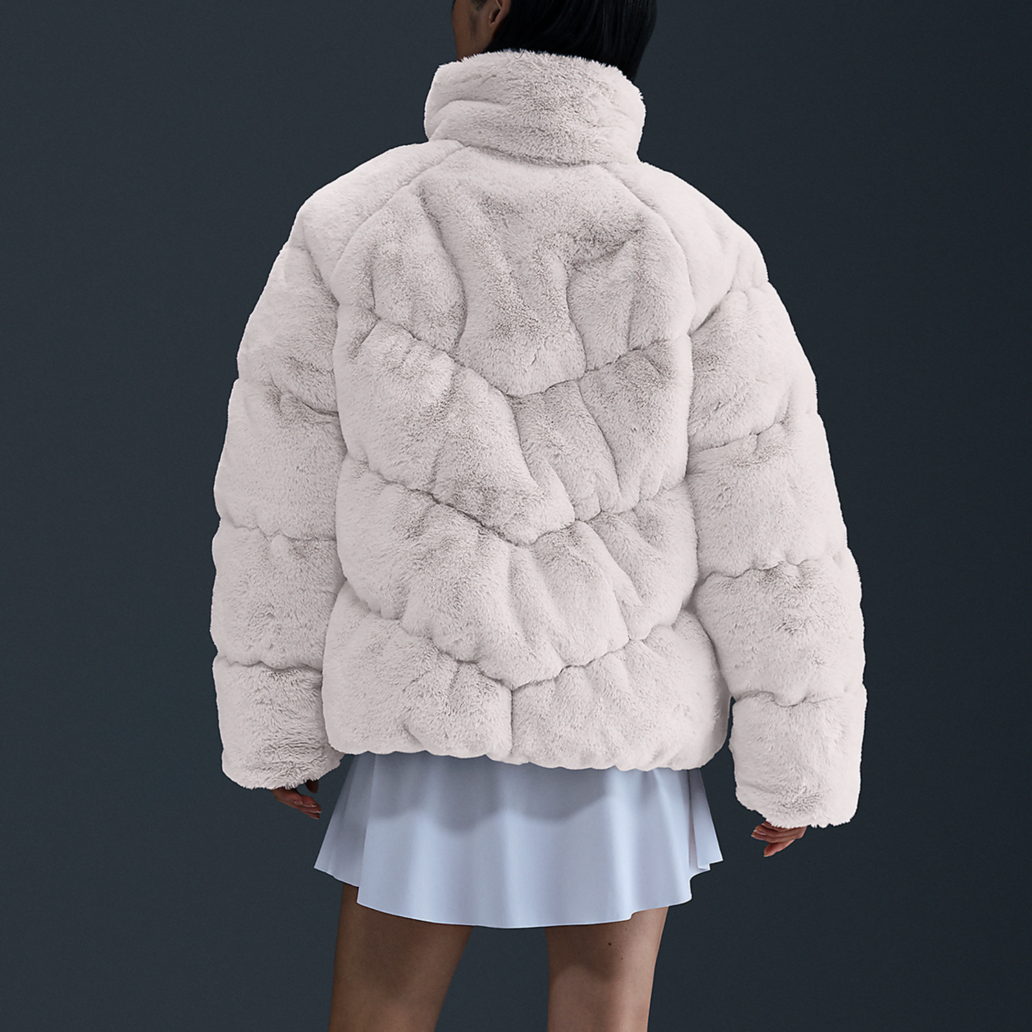 Nike Therma-FIT Women's Loose Faux Fur Lined Jacket FV8006-104