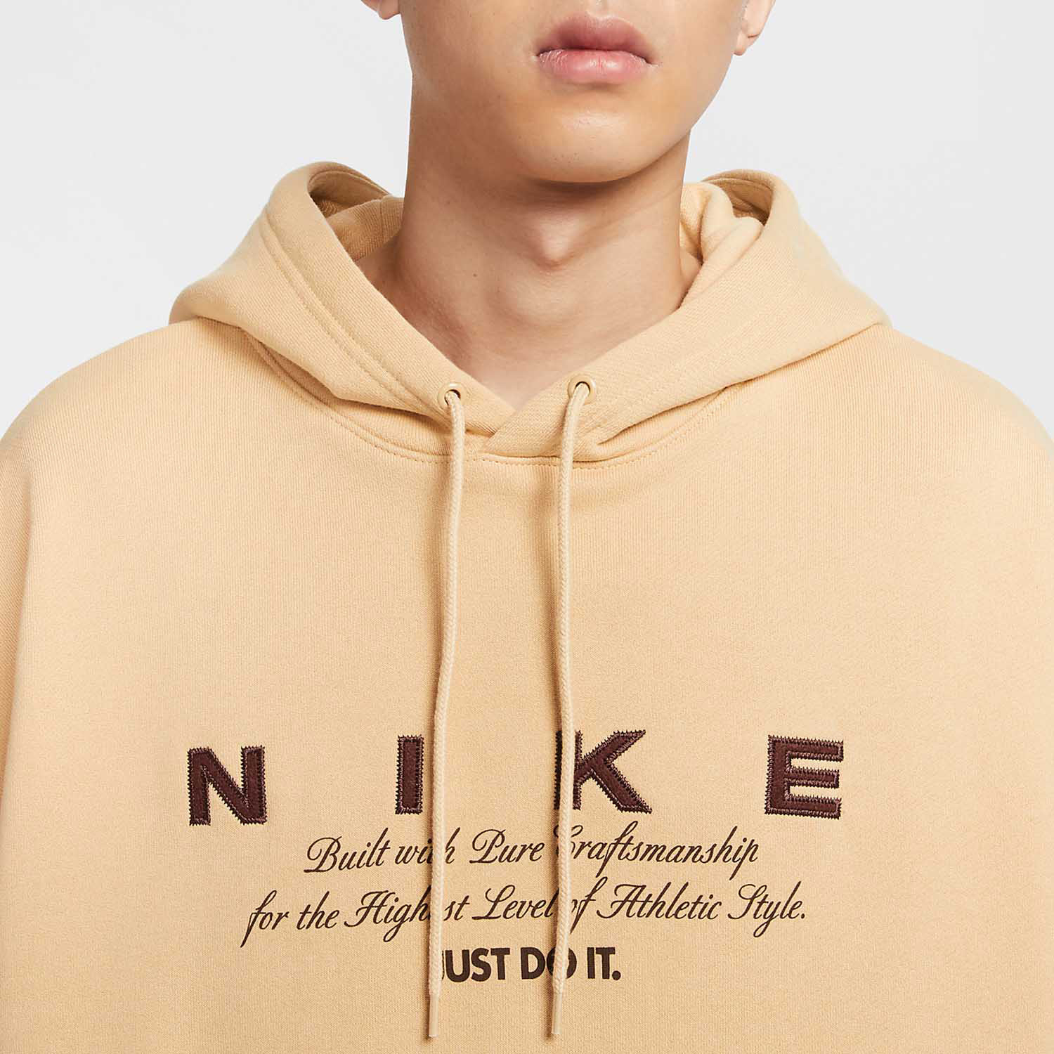 Nike Club men's French looped hooded sweatshirt HQ4745-233
