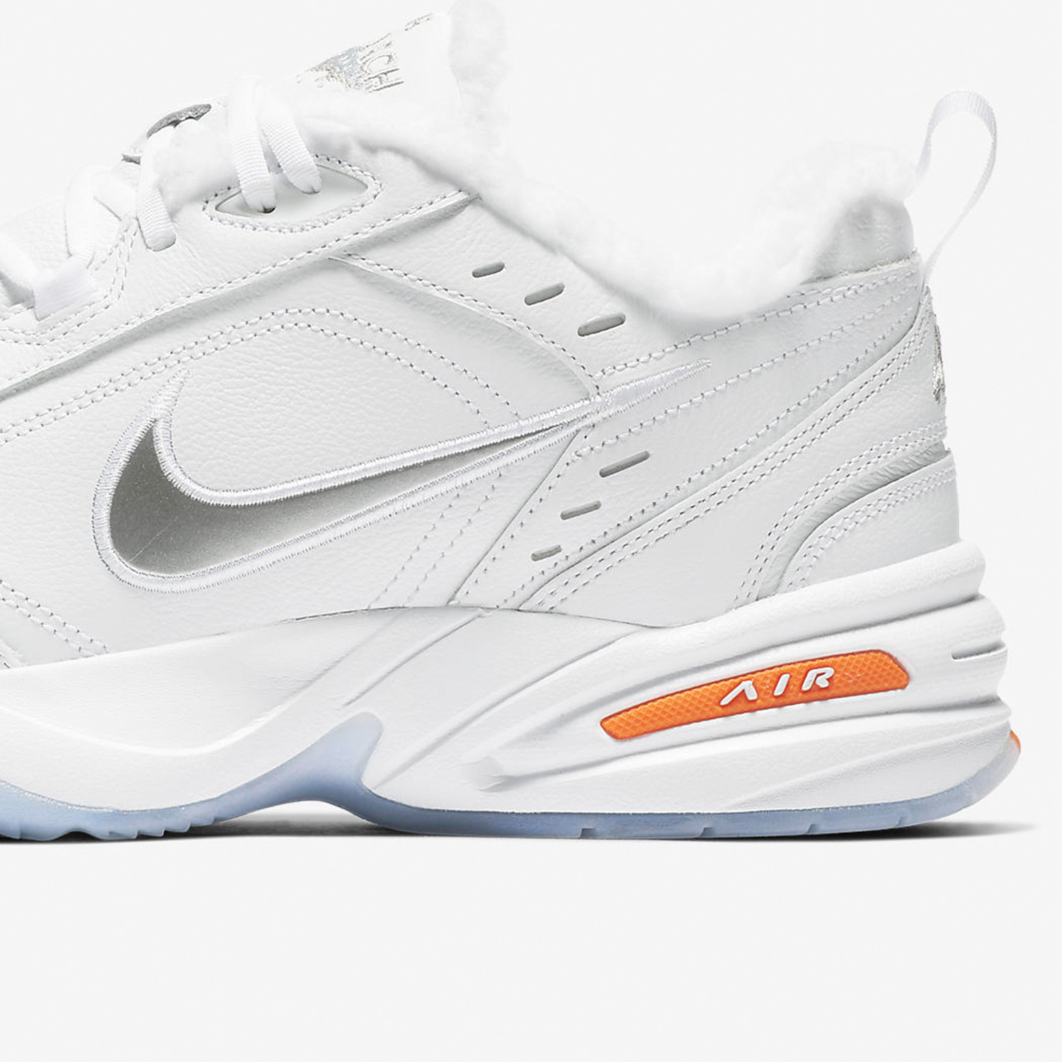 Nike AIR MONARCH 4 Men's Low-Cut Fleece Lined Dad Shoes AV6676-100