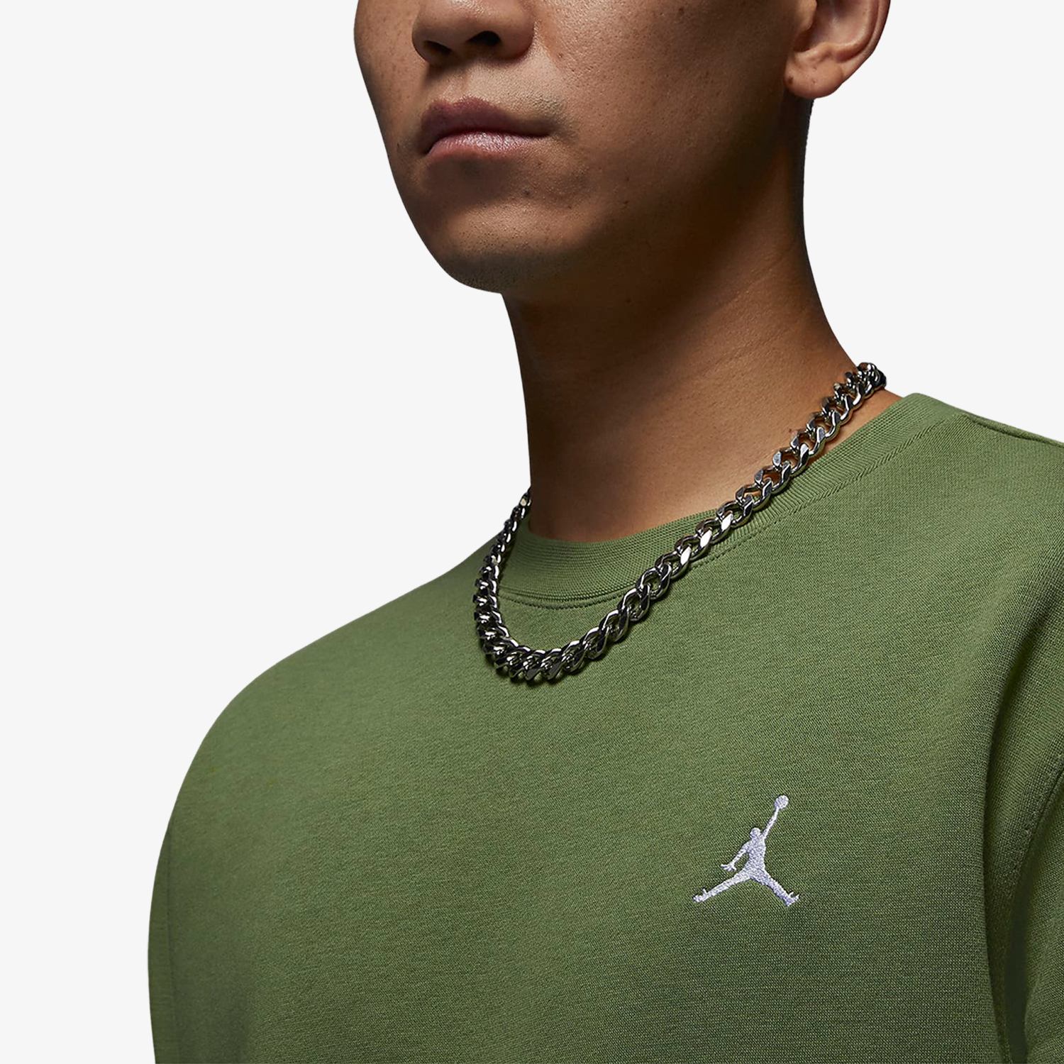 Nike JORDAN Men's Warm Embroidered Knit Casual Sweatshirt FJ7777-340