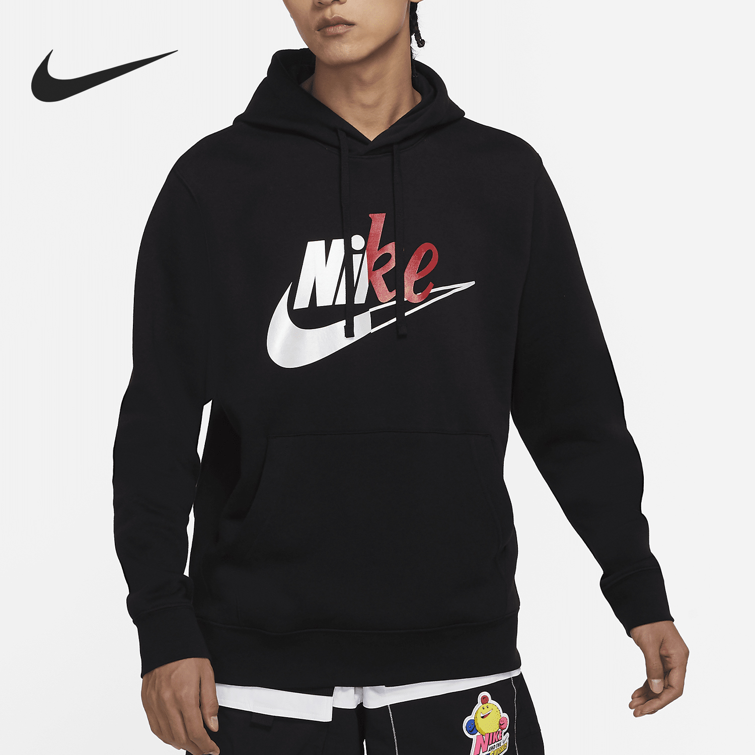 Nike Sport Men's Comfortable Fashion Loose Hooded Sweatshirt DD5012-010
